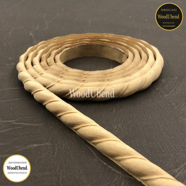 Trim TR713 is a type of decorative trim that features a rope design, which can be used to add visual interest and texture to a variety of projects, home decor, accessories and furniture.  TR713 is part of the JMM – Jonathan Mark Mendes Collection. Measurement: 1.2x208x0.8 cm.