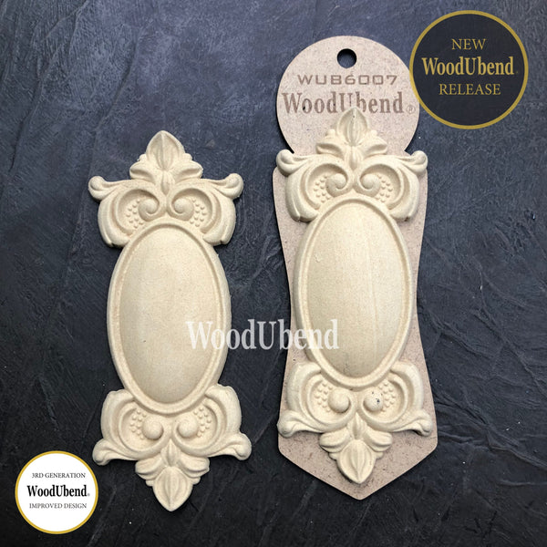 Pack of Two Plaques WUB6007 6.5x15cm