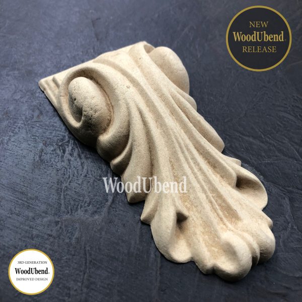 Pack of Two Decorative Corbels WUB6022 13.4×6.8cm